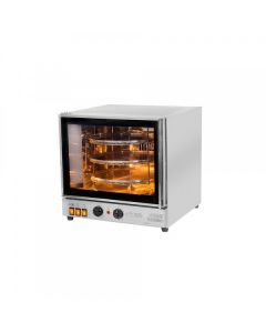 Forno Giratório Elétrico Inox 3 Assadeiras 
